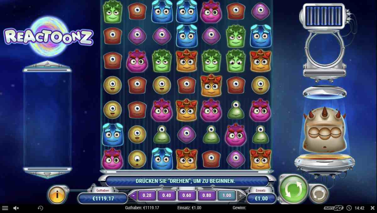 Reactoonz-Online-Spielen