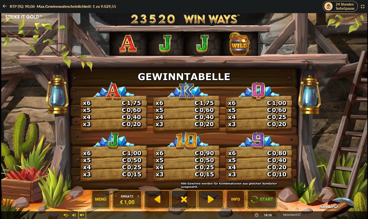 Strike it Gold Win Ways bild2