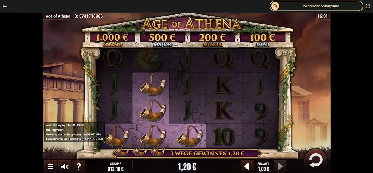 age-of-athena-gewinn