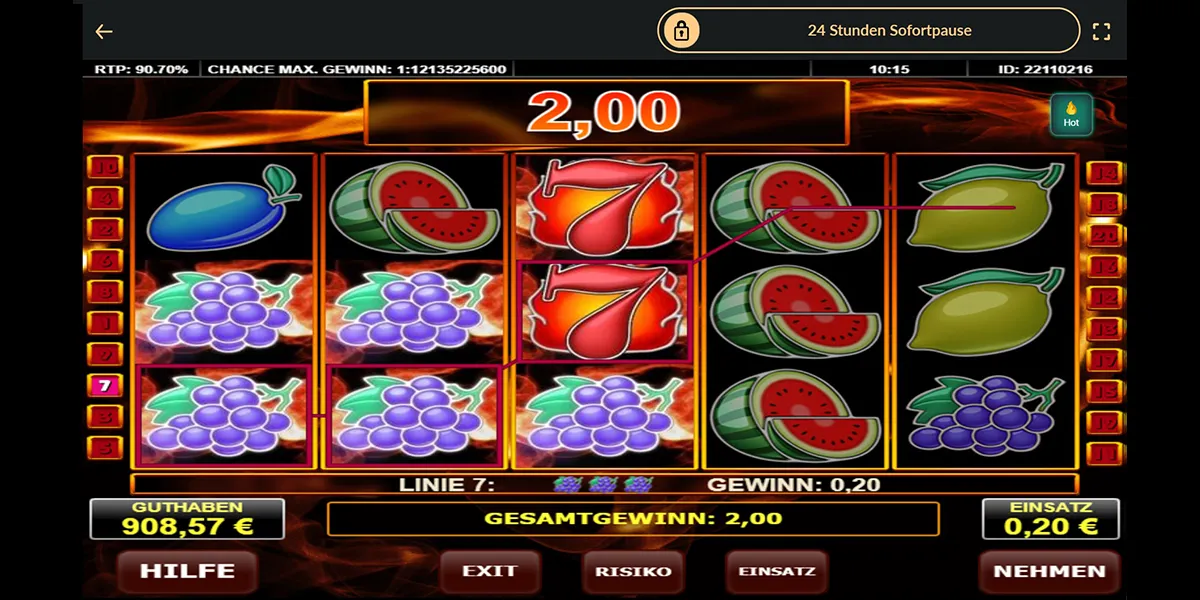 Hot Twenty Online-Slot