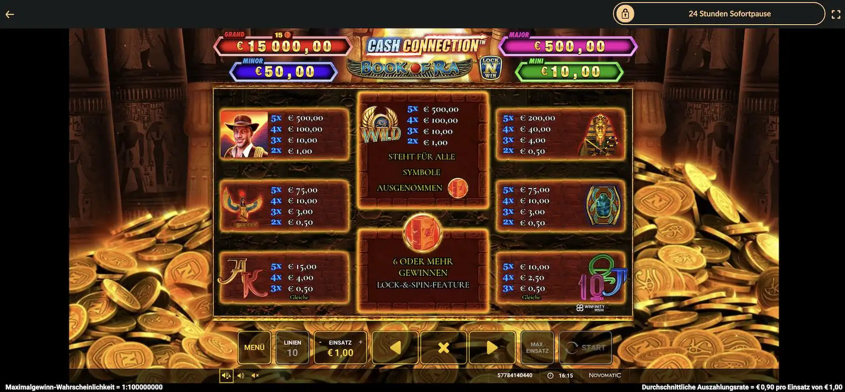 cash-connection-book-of-ra-auszahlungstabelle