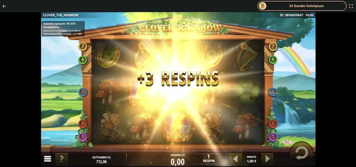 clover-the-rainbow-slot-gewinn