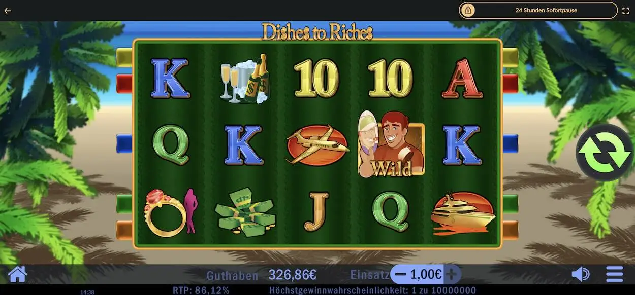 dishes-to-riches-spielautomat