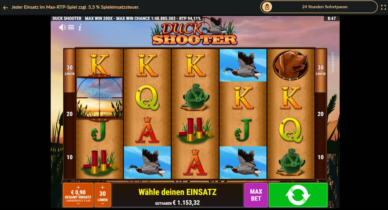 duck-shooter-slot