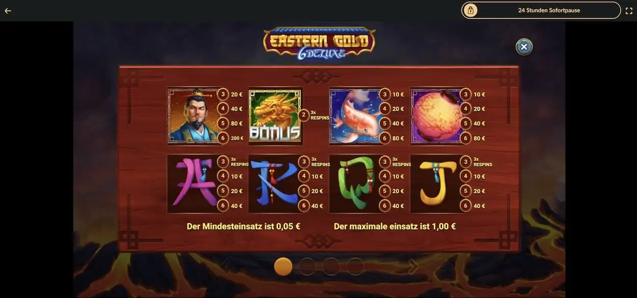 eastern-gold-6-auszahlungstabelle