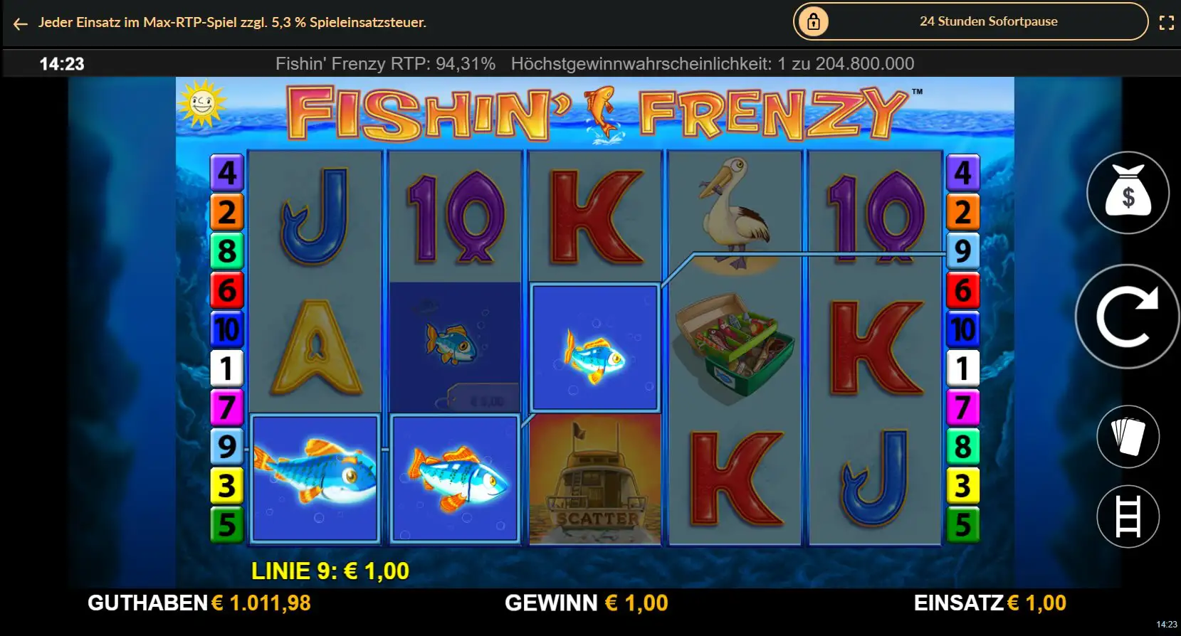 fishin-frenzy-online-gewinn