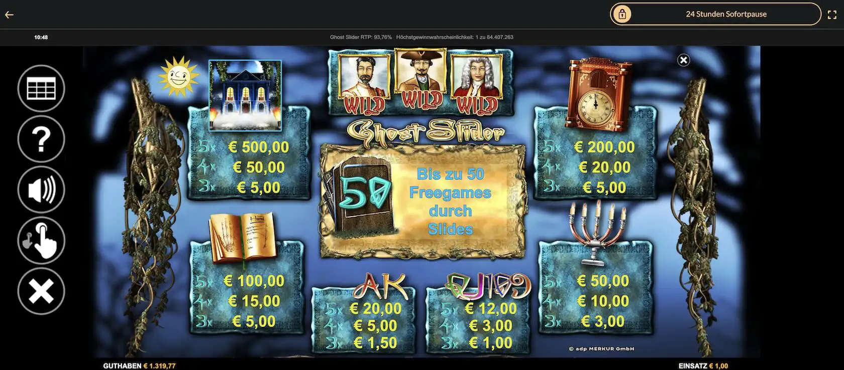 ghost-slider-gewinntabelle