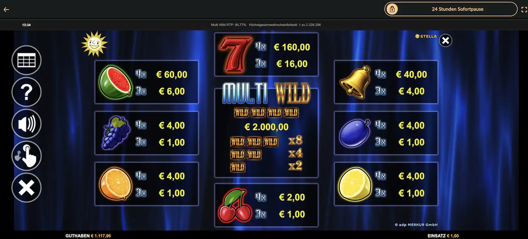 multi-wild-auszahlungstabelle