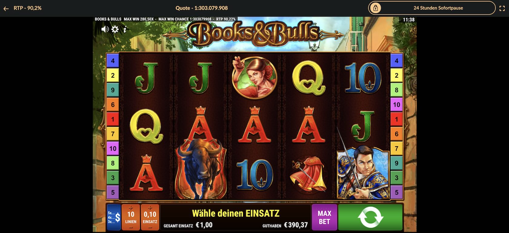 richtigen-spielautomaten-waehlen-books-bulls