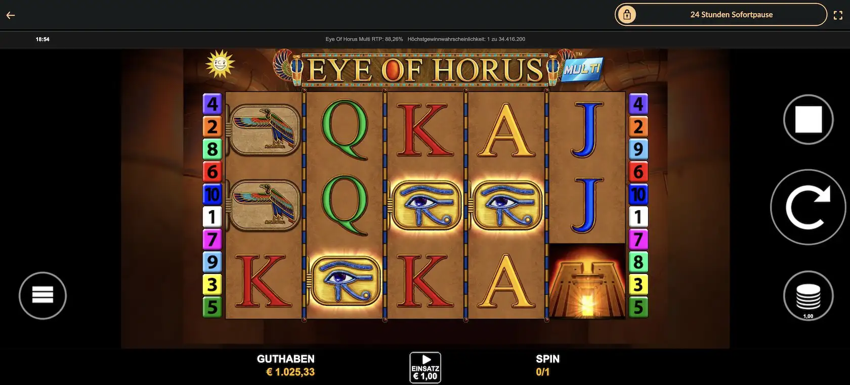 spielautomat-eye-of-horus-multi