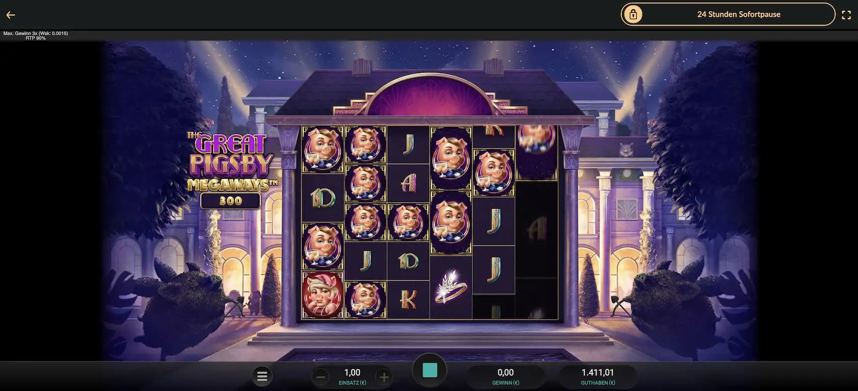 the-great-pigsby-megaways-gewinn
