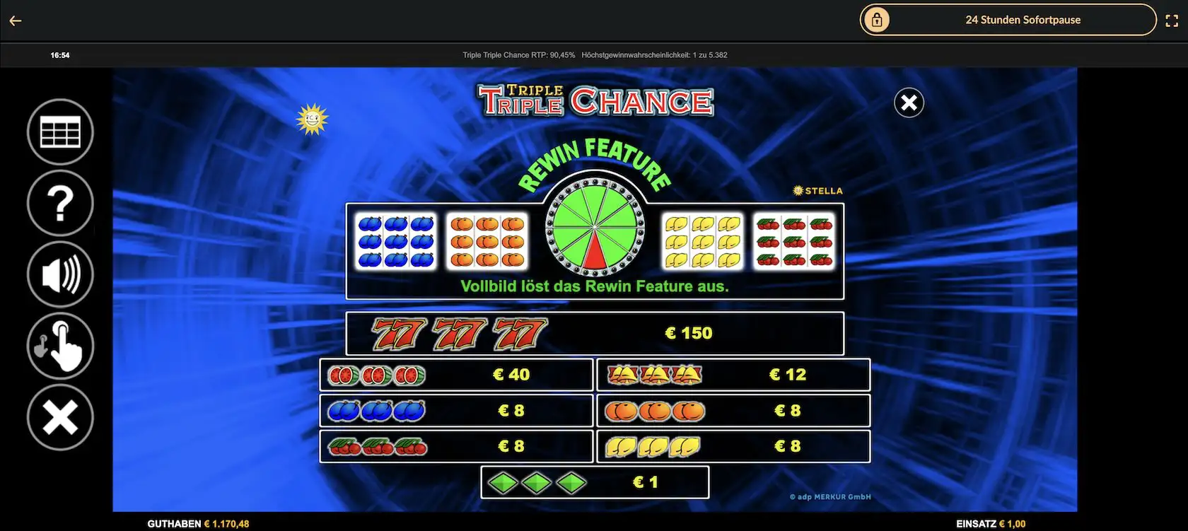 triple-triple-chance-gewinntabelle